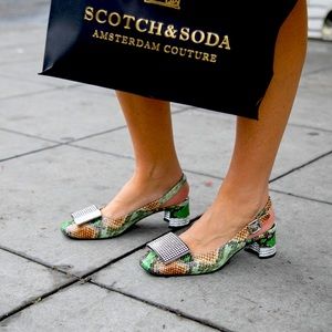 Jeffrey Campbell Slingback Like New Billon